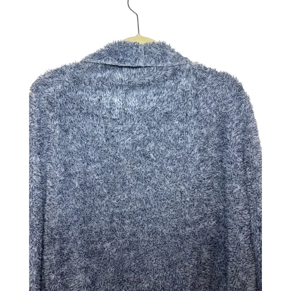 Soft Surroundings HUGS ultra soft cardigan jacket teddy/soft/ ice blue - Picture 9 of 9